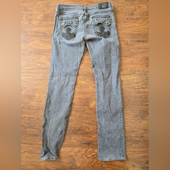 Pepe Jeans Other - Vintage Pepe Jeans Flap Pocket Black Wash Denim Jeans Mens Size 28x31 Skinny 90s